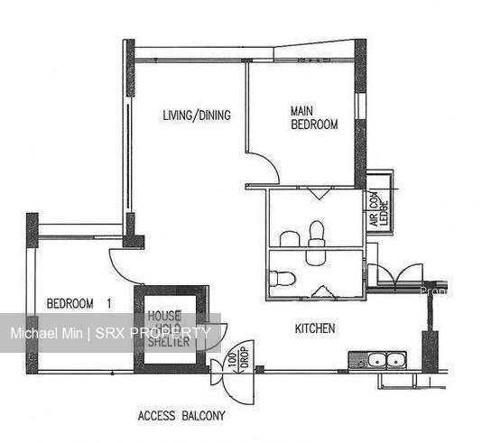 Blk 366 Clementi Avenue 2 (Clementi), HDB 3 Rooms #209824191